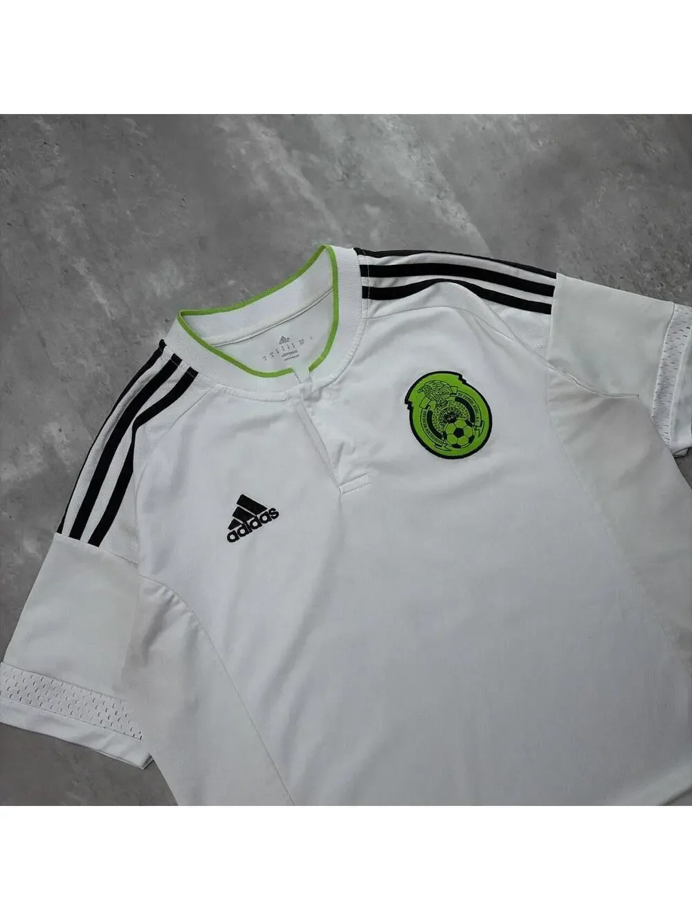 Y2K Adidas Mexico National Team 2015 Away Futbol Jersey